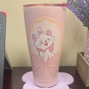 Pink Cat Design Tumbler
